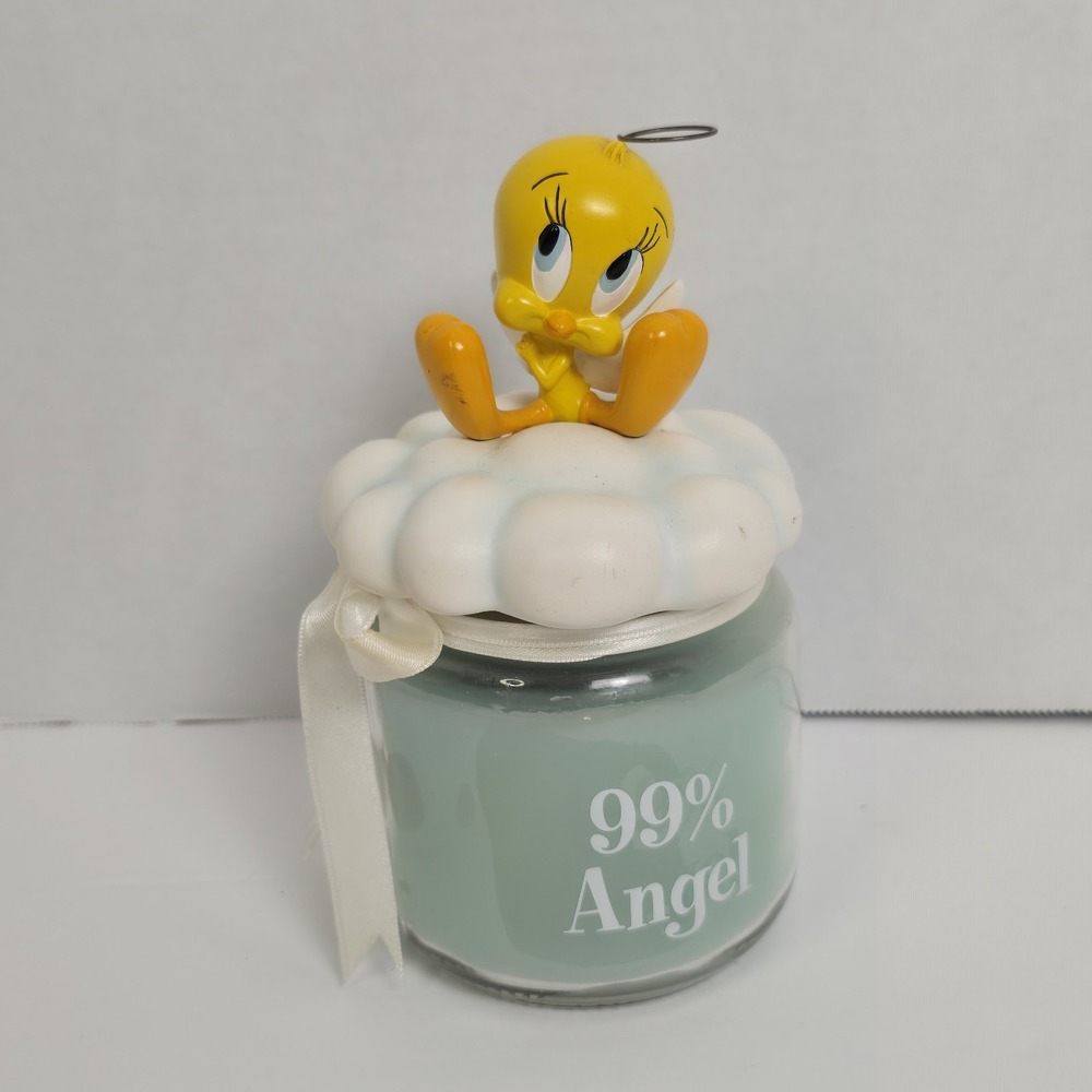 Tweety Bird Candle With Topper Vintage Warner Bros Studio Store New Y2K 2000